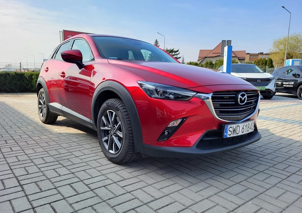 Mazda CX-3 cena 79900 przebieg: 30250, rok produkcji 2018 z Rybnik małe 121